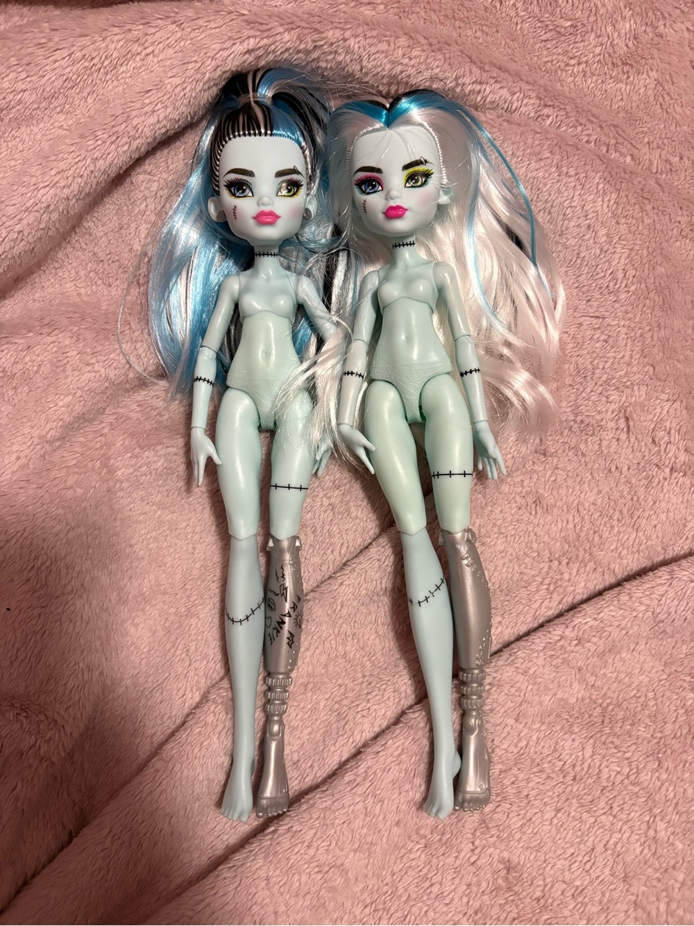 Monster high g3 Frankie dolls nude